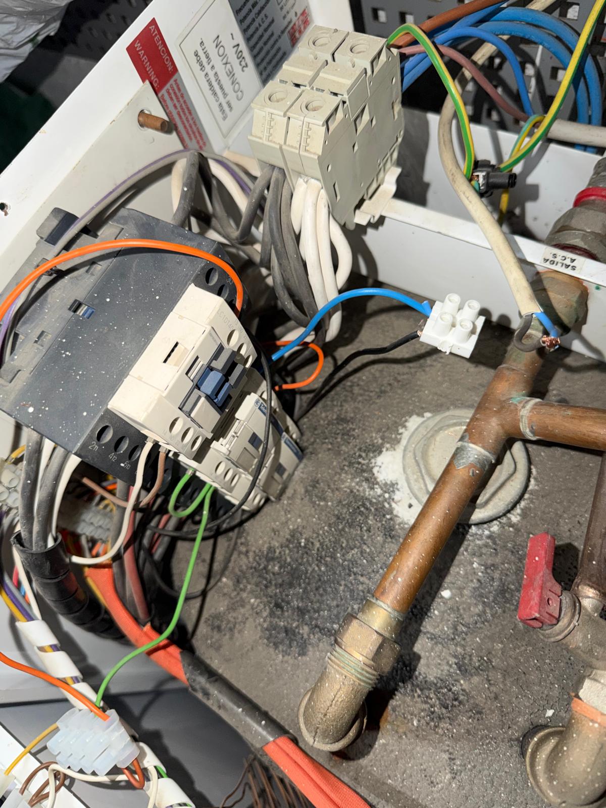 Instalación de aire acondicionado